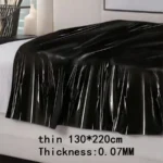 Couple Waterproof Cloth Sheet PVC Plastic Adult Accessories Solid Bed Multi-purpose Hypoallergenic SPA Bedding Diaper Flat Sheet - Image 26