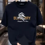 100% pure cotton men's luxurious brand letter print T-shirt, short-sleeved T-shirt, high-quality men's clothing, streetwear