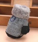 0-3 Years Baby Boys Girls Winter Knitted Gloves Warm Rope Full Finger Mittens for Children Toddler Kids Accessories KF960 - Image 9