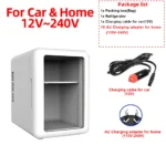 E-ACE 4L Car Refrigerator Mini Fridge Freezer Car & Home Use Portable Compressor Cooler Ice Box for Camping Summer Essential - Image 10