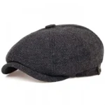 2025 New Classic Hat for Men Caps Vintage Retro Tweed Peaky Blinders Beret Hat Flat Peaked Cap Street Hats for Women Men - Image 7