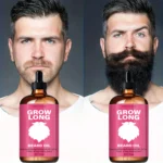 Levin Beard Oil: The Ultimate Blend for Growth & Shine. Deeply Moisturizes for a Softer, Silkier, and Manageable Beard
