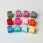 Mini Hair Claw Clips for Women Girls Korean Simple Small Black Transparent Plastic Clips Hairpin Kids Hair Styling Accessories - Image 7