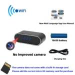 New 4K HD WiFi wireless mini camera, supporting remote viewing, infrared night vision, motion detection, and home mini cameras