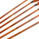 6/12pcs Mixed Carbon Arrows SP500 31.5" Inset Nock 4inch Brown Turkey Feathers ID 6.2mm OD7.8mm for Bow Archery Shooting Hunting - Image 4