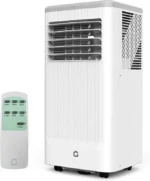 8000 BTUs Portable Air Conditioner with Remote Control,350 Sq.Ft Max. 48dB Portable AC Unit, Dehumidifier, Fan, 24H Timer - Image 5