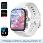 Smart watch with full touch screen, call, message reminder, music control and other functions, compatible with iPhone/android mo - Image 13
