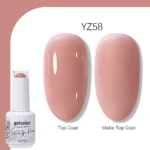 Arte Clavo Gel Nail Polish 400 Colors15ml Semi Permanent Gel Varnish Base Top Coat Nail Art Manicure Soak Off LED UV Salon Gel - Image 142