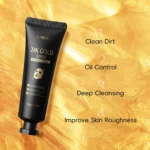 LAIKOU 24K Gold Snail Peel-Off Mask 3PCS Deep Cleansing Pore Tightening Blackhead Removal Detoxifying Facial Treatment 50g - Image 2