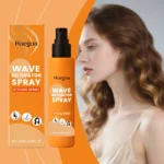 Leave In Hair Spray Moisturizing Frizz Control Lightweight Curl Defining Treatment Ginger Root Heat Protection No Rinse Spray - Image 2
