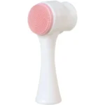 3D Silicone Face Cleansing Brush Manual Cleanser Facial Cleansing Instrument Soft Brush Dual-Sided Massager - Image 3