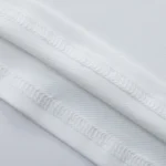 T-shirt Short Sleeved V-neck White High Quality Fabric Pure Cotton
