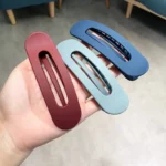 Fashion Matte Flat Hair Clips Duck Billed Clips  Accessories Matte Hairpins Hairgrips Bangs Barrettes Girls Hair Accessories - Image 28