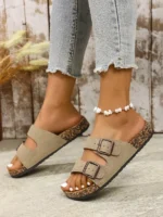 Women's Teen Mules New Spring and Summer Vintage Casual - Image 5