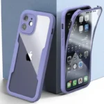 360 Full Body Front+Back Clear Case For iPhone 16 15 14 13 11 12 Pro Max XS X XR 7 8 Plus SE 2022 Silicone  Shockproof Cover - Image 9