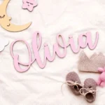 1pc Personalized Wooden Name Sign,Customizable Text,Alphabet Symbol,Multi Color Select,Perfect Gift For Home Decor,