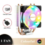 CPU Air Cooler X79 X99 3Pin PWM 4Pin Quiet Processor Cooling Fan For Intel LGA 1151 1155 1200 1700 2011 AMD AM3 AM4 PC Radiator - Image 7