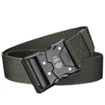 Best Men's Belts Tactical Black Waist Woven Durable Automatic Buckle Belt for Man Army Outdoor Hunting Golf Nylon Belt Trouser - Image 6