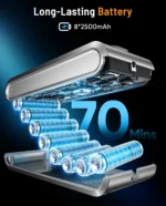VAKERR X15 Pro 650W Cordless Vacuum Cleaner 65KPA Strong Suction for Pet Hair and Carpet 70Mins Runtime Household cleaning - Image 3