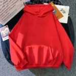 Men's and Women's Solid Color Sweatshirt - Image 10