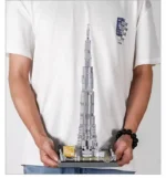 Dubai Burj Khalifa Collector's Edition Jigsaw Building Blocks Toy City Street Scene Wangge 4222 Gift Set - Image 4