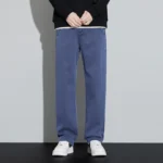 4 Colors New Straight Men's Pants Baggy Casual Lyocell Comfortable Stretch Trousers Male Wide Fashion Korean Pants Streetwear - Image 9