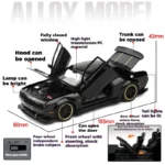 1:32 Dodge Challenger SRT Hellcat Redeye V8 Alloy Metal Diecast Model American Muscle Sports Car Collection Of Hobby Decorations - Image 3