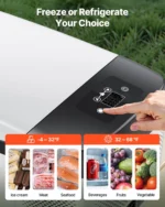 Car Refrigerator 16QT/15L Compressor Electric Cooler Fridge 12/24V for Car - Image 4