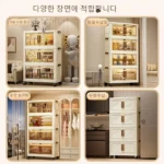Foldable Storage Box with Clear Door - Spacious, Durable, and Easy-to-Assemble - Ideal for Organizing Clothes, Books, Toys, and - Image 4
