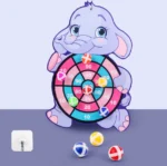 Child Montessori Toys for Kids 2 to 4 Years Old Cartoon Animal Dart Board Sticky Ball Family Interactive Educational Toys Baby - Image 2