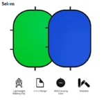 Selens Collapsible Portable Reflector Blue And Green Screen Chromakey Photo Studio Kits Background board Photography Accessories