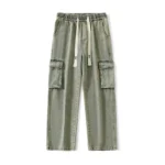 Men Cargo Jeans Baggy American High Street Y2K Multi-pocket
