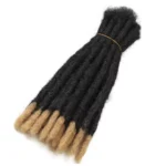 Peruvian Kinky Straight Human Hair Dreadlocks Loc Extensions Wholesale Crochet Braids Remy Hair Extensions 10 20 40 60 Strands - Image 7
