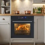 3000W 240V 24 Inch Electric Wall Ovens with Steam,Bake,Air Frying Mode 2.5Cu.ft Convection,Sensor Touch Control,Color Screen - Image 2