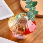 Colourful Glass Mushroom Vase For Plant Display Home Decor Table Centerpiece Hydroponic Aromatherapy Vase Desktop Art Decoration - Image 4