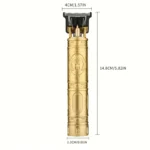 Carving Hair Clipper Professional Hair Cutting Machine Barber Rechargeable Hair Trimmer Metal Haircut Machine Clipper for Men