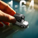 1:64 FPV RC Car with 720P HD Camera, 2.4G WiFi APP Control, Full Proportional Steering & Throttle, Gyro Stabilizer, Silver Gray - Image 2