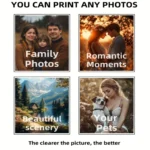 2pcs/set Custom Canvas Printing Personalized Photo Suitable for Family Life Pets Scenery Couple Weddings Home Decor Poster Gifts - Image 5