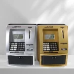 Cash Coins Saving Box Christmas Gift Password Money Box Electronic Piggy Bank Automatic Deposit Banknote ATM Bank Safe Box ATM