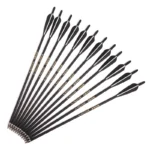 12 PCS Mixed Carbon Arrow Arrows 13 16 18 20 22 inches Spine400 For Hunting Shooting Archery Equipment for Adults Bow Arrows - Image 5