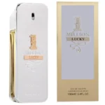 1 Million Lucky Prive Eau de Parfum Spray by Rabanne 100 ML Original Arab Perfumes Lasting Woody Spicy Pheromones Perfume 3.4 Oz