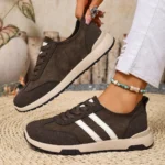 Spring and Summer Women’s Casual Sneakers, Comfortable, Soft, Breathable, and Versatile in Colo