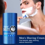1pcs Men's Shaving Cream Softens Beard Gentle Non Irritating Stubble Cleans Men's Supplies Quickly Rotates Shaving Facial Care - Image 4