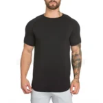 DIY Brand Gym Clothing Fitness T Shirt Men Fashion - Image 3