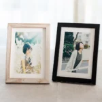 Custom Photo Wooden Picture Frame For Walls 10X15 15X20 20X25 A4 Vintage Photo Frame Stand For Pictures Commemorative Gift - Image 4