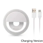 Mini Selfie Ring Light for Mobile Phone LED Lamp USB Charge Portable for Video Photograph Selfie Light for Live Makeup - Image 7