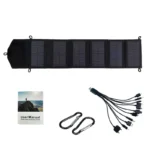 New Camping Solar Panel Foldable Outdoor 5V Dual USB Solar Panel Portable Bag for Charging - Image 5