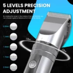 Sejoy Electric Hair Clippers Men Professional kit USB Rechargeable Men's Barber Hair Cutting Machine Beard Trimmer For Men Kids - Image 4