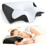 Butterfly Sleep Memory Neck Pillow Slow Rebound Comfortable Memory Foam Sleep Pillow Cervical Orthopedic Neck Massage Bed Pillow - Image 2