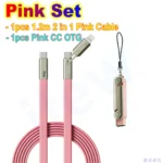Quick Charge Flat Phone Charger Type C 240W Foldable Stand Fast Charging Kick Cable Stand Holder Cord for IPhone 17 16 Samsung - Image 21